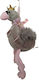 Osterkerze Rund Gray