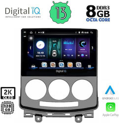 Digital IQ Sistem Audio Auto pentru Mazda 5 2004-2010 (Bluetooth/USB/AUX/WiFi/GPS/Apple-Carplay/Android-Auto) cu Ecran Tactil 9"