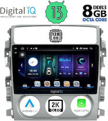 Digital IQ Car-Audiosystem für Suzuki Liana 2001-2007 (Bluetooth/USB/AUX/WiFi/GPS/Apple-Carplay/Android-Auto) mit Touchscreen 9"