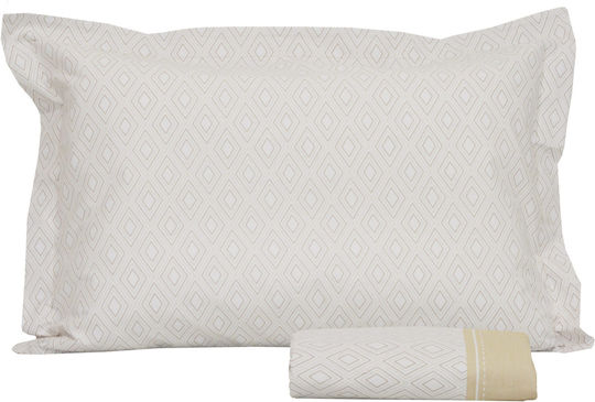 Anna Riska Duvet Cover Cotton Single 160x240 Beige