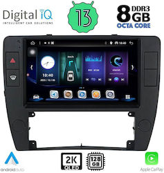 Digital IQ Ηχοσύστημα Αυτοκινήτου για Volkswagen Passat 2000-2005 (Bluetooth/USB/AUX/WiFi/GPS/Apple-Carplay/Android-Auto) με Οθόνη Αφής 9"