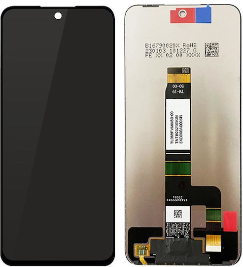Οθόνη mit Touch-Mechanismus für Xiaomi Redmi 12 (Schwarz)