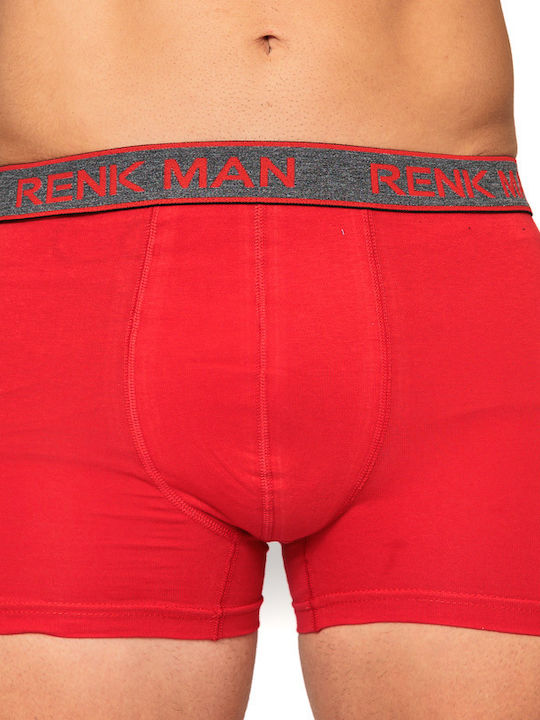 Herren Boxershorts Red 1Packung