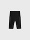 Kinder Leggings Capri Black