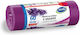 Stella Trash Bags Capacity 60lt with Handles 59x80cm 16pcs Purple