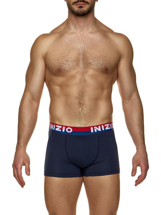 Inizio Men's Boxer Blue/Red