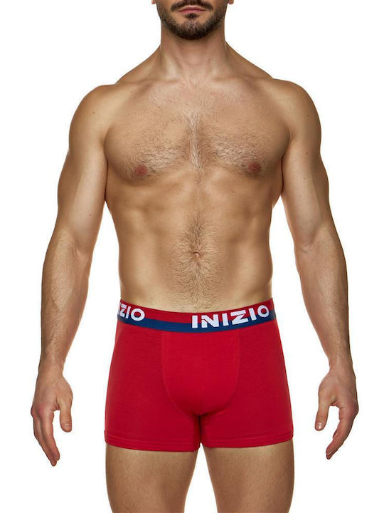 Inizio Men's Boxer Red