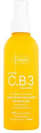 Ziaja Vitamin C B3 Facial Toner Lotion with Niacinamide 190ml