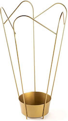 Aberto Design Regenschirmständer Metallisch Gelb 37x37x60cm 1Stück Aberto Design Regenschirmständer Metallisch Gelb 37x37x60cm 1Stück