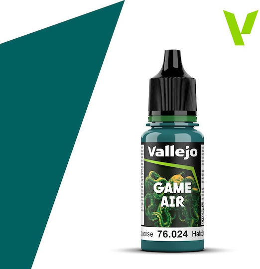 Acrylicos Vallejo Game Air Χρώμα Μοντελισμού σε Τιρκουάζ χρώμα 18ml