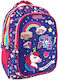 Must School Bag Backpack Junior High-High School in Purple color 25lt