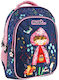 Must Team Schulranzen Rucksack Grundschule mit Flaschenhalter Mehrfarbige 25lt 32 x 18 x 43cm