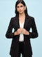 Passager Blazer pentru femei Sacou Black