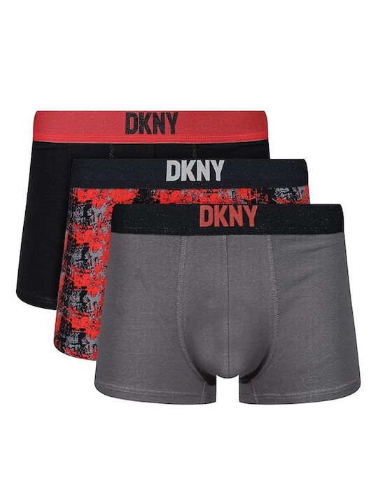 DKNY Мъжки боксерки Multicolour 3Опаковка