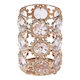 Schminkpinsel-Etui, Luxorise, Diamant, Gold
