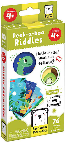 Επιτραπέζιο Παιχνίδι Peek A Boo Riddles 4+ Ετών (EN) Banana Panda