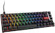 Ducky Mecha Pro SF Gaming Μηχανικό Πληκτρολόγιο Tenkeyless με Cherry MX Speed Silver διακόπτες και RGB φωτισμό (Αγγλικό US)