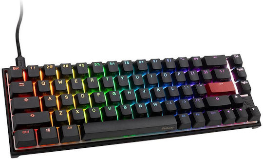 Ducky Mecha Pro SF Gaming Μηχανικό Πληκτρολόγιο Tenkeyless με Cherry MX Speed Silver διακόπτες και RGB φωτισμό (Αγγλικό US)