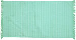 Anna Riska Serifos 2 Green Cotton Beach Towel 160x80cm