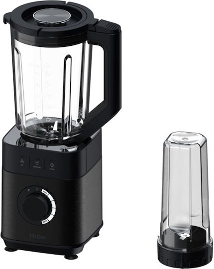 Haier Μπλέντερ με Γυάλινη Κανάτα 2 lt 1200W Γκρι HBL5B2011
