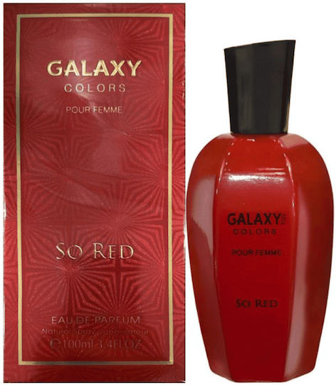Galaxy Plus Colors So Red Pour Femme Eau De Parfum 100ml
