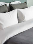 Rena Komninou Hotel Duvet Cover Cotton Striped 230x240cm