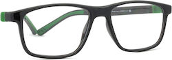 Nanovista Fanboy 3.0 Children's Eyeglass Frame Black NAO31703
