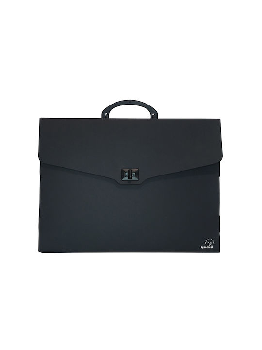 Typotrust Umweltfreundliche Schwarze Tasche 45x5x33cm