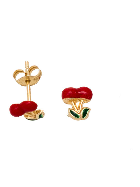 Kontopoulos Детски Обеци Studs от Злато 14K