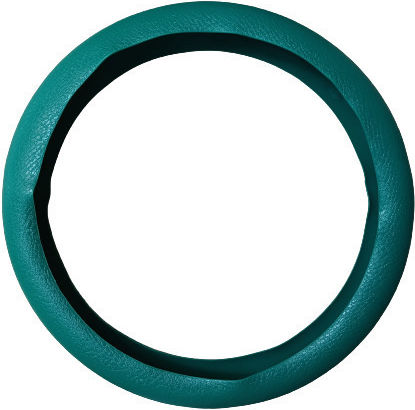 Husă Volan Auto cu Diametru 33-40cm Silicon Verde
