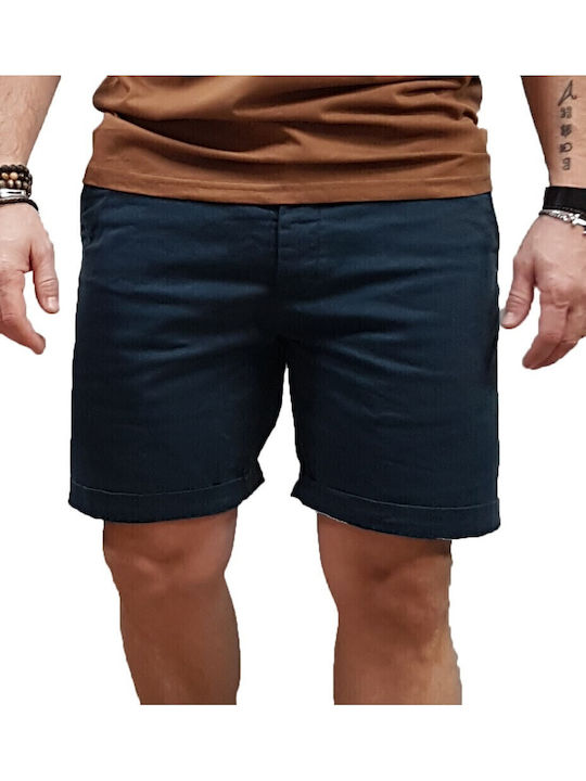 Herrenshorts Chino Blau