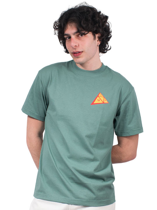 HUF Ανδρικό T-shirt Κοντομάνικο Πράσινο
