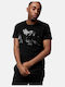 Kelso T-Shirt Black / White print