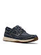 SAILVIEW LACE Men's Leather Casual Shoes Blue