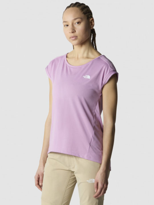 The North Face Women's Athletic Blouse Sleeveless Purple