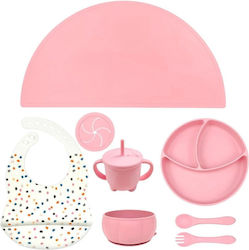 Queen Mother Silicone Feeding Set 7 Pieces Queen Mother Silicone Feeding Set 7 Pieces