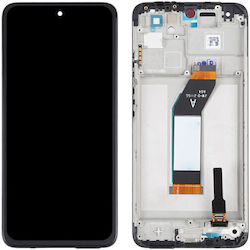 Οθόνη με Πλαίσιο για Xiaomi Redmi 10 2022 (Μαύρο)