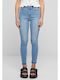 Ψηλόμεσο Γυναικείο Jean Παντελόνι σε Skinny Εφαρμογή