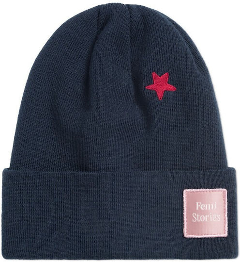 Beanie Unisex Căciulă Tricotat în culoarea Albastru marin