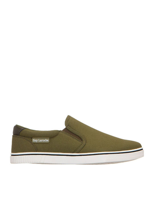 Πάνινα Ανδρικά Slip-On Πράσινα
