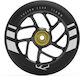 Fuzion Flight Wheel 110mm Black With Black Core (pair) Fuzion