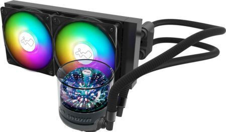 InWin NR24 Υδρόψυξη AIO CPU με 2 Ανεμιστήρες 120mm και ARGB Φωτισμό