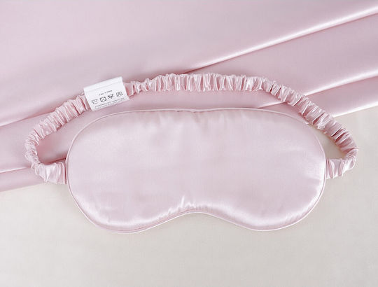 Beauty Home Sleep Mask Silk Pink Pillow