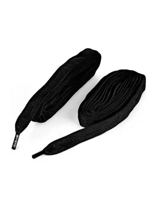 Micro Șireturi de pantofi Negre 2buc 180cm