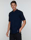 Ayo Coat Chef 100% Cotton made Blue with Long Sleeve