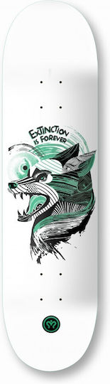 Imagine Deck Extinction 8" Σανίδα Shortboard Λευκή