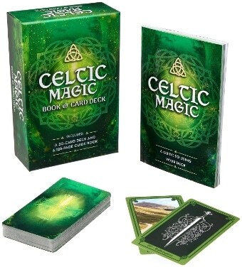 Celtic Magic Book Card Deck Includes a 50-card Deck And a