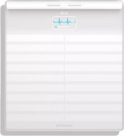 Withings Body Digital Bathroom Scale with Body Fat Counter White