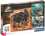 Puzzle 3x48 pieces Jurassic World (1200-25314)