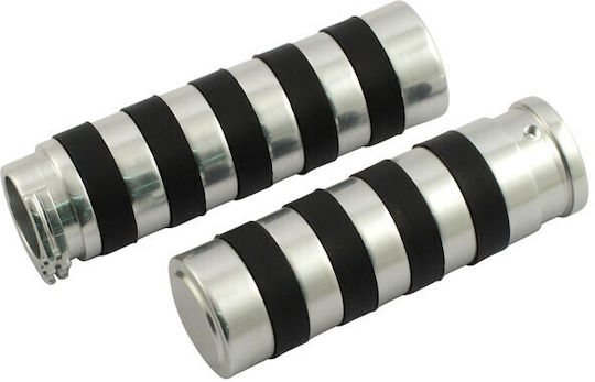 MCS Motorcycle Handlebars in Silver color